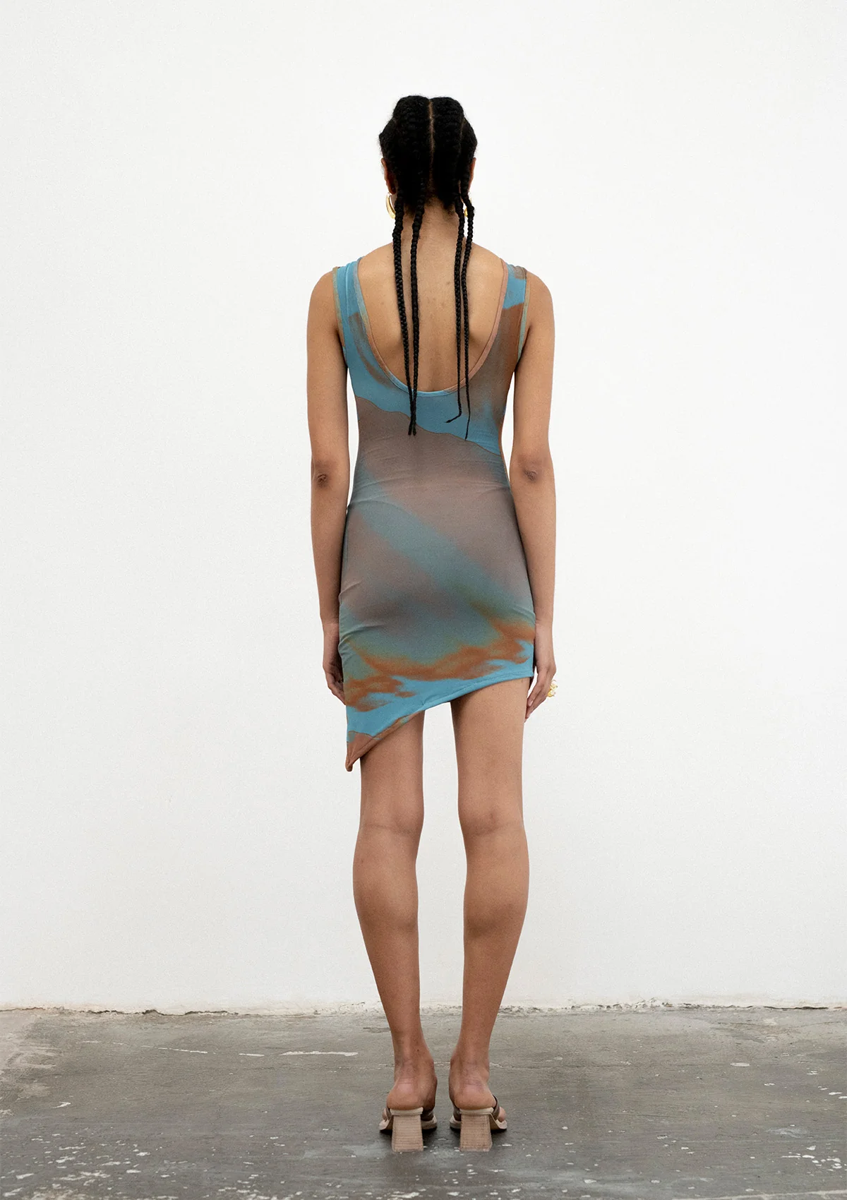 Caracola Turquoise Dress - Image 4