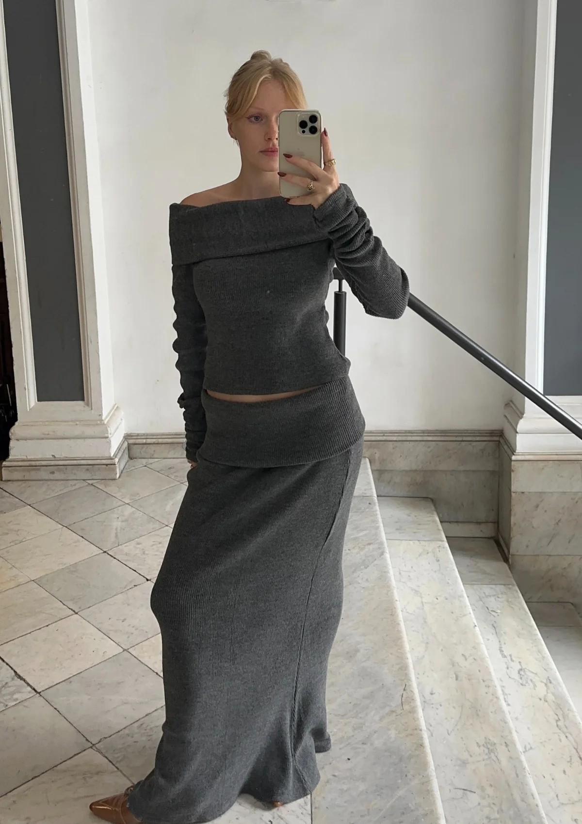 Caricia Gris Skirt - Image 14