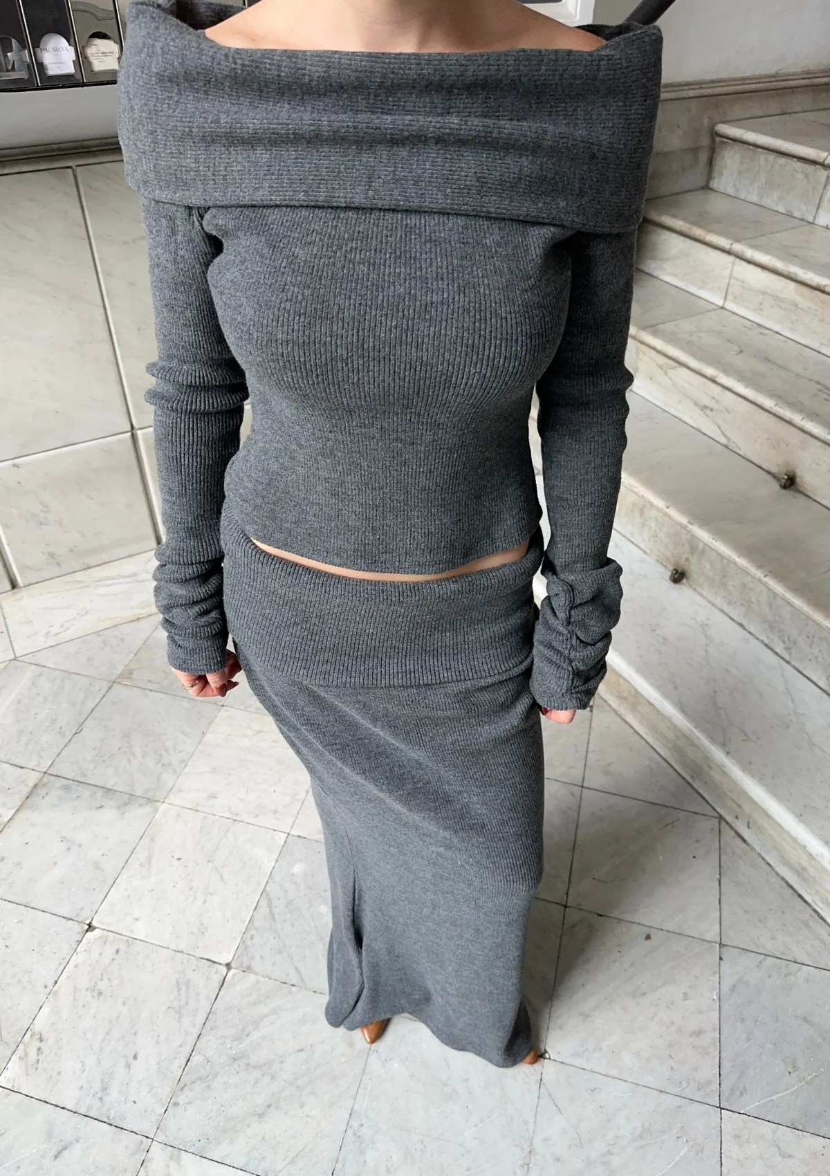 Caricia Gris Top - Image 6