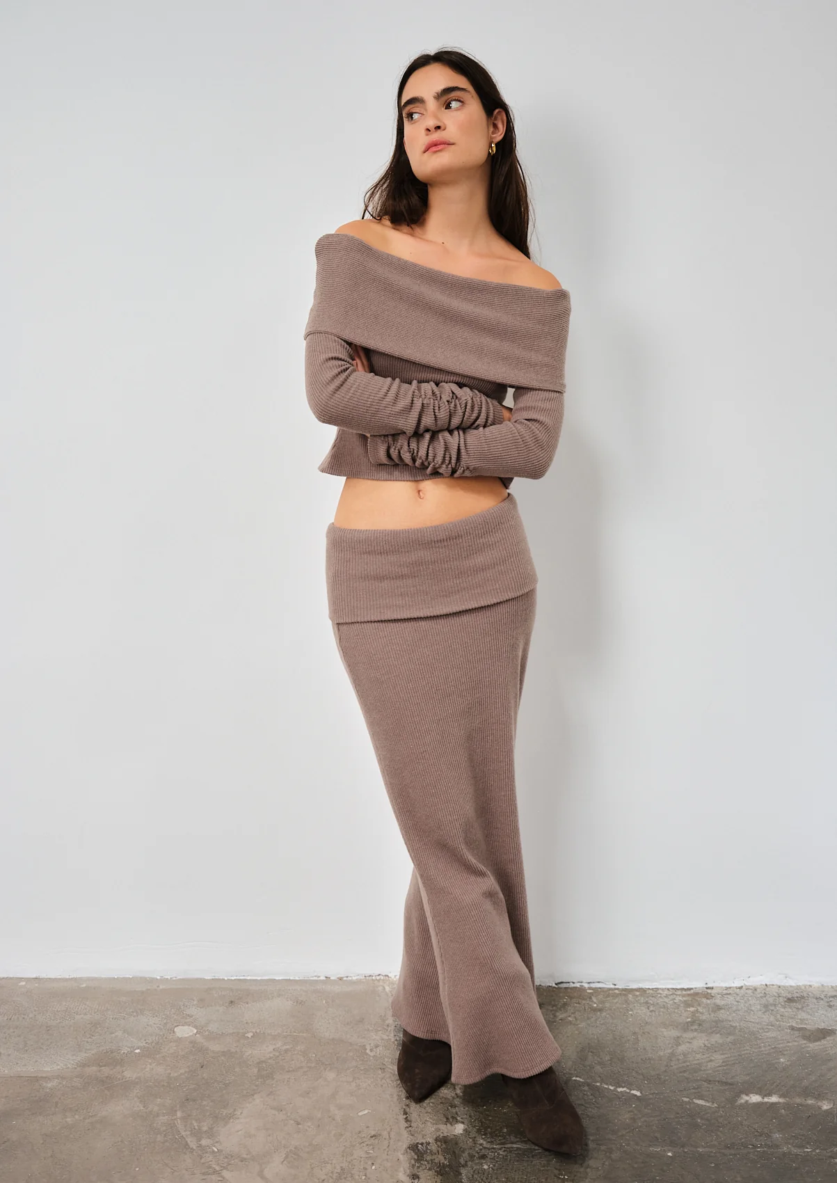 Caricia Taupe Top - Image 6