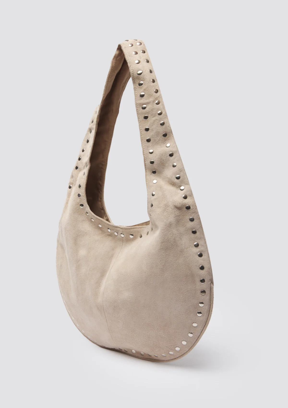 Ciclo Bag Beige Suede - Image 3