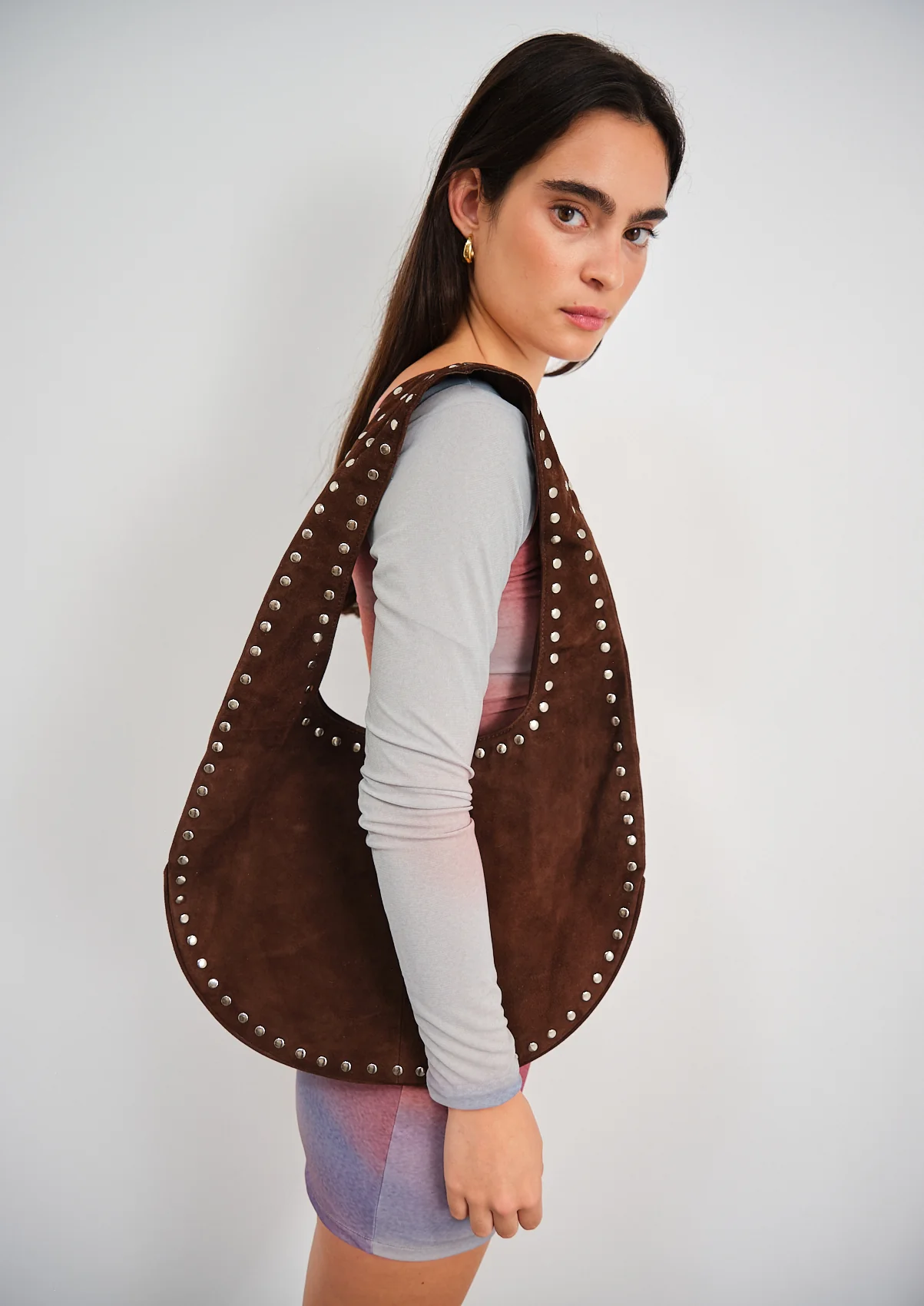 Ciclo Bag Chocolat Suede - Image 3