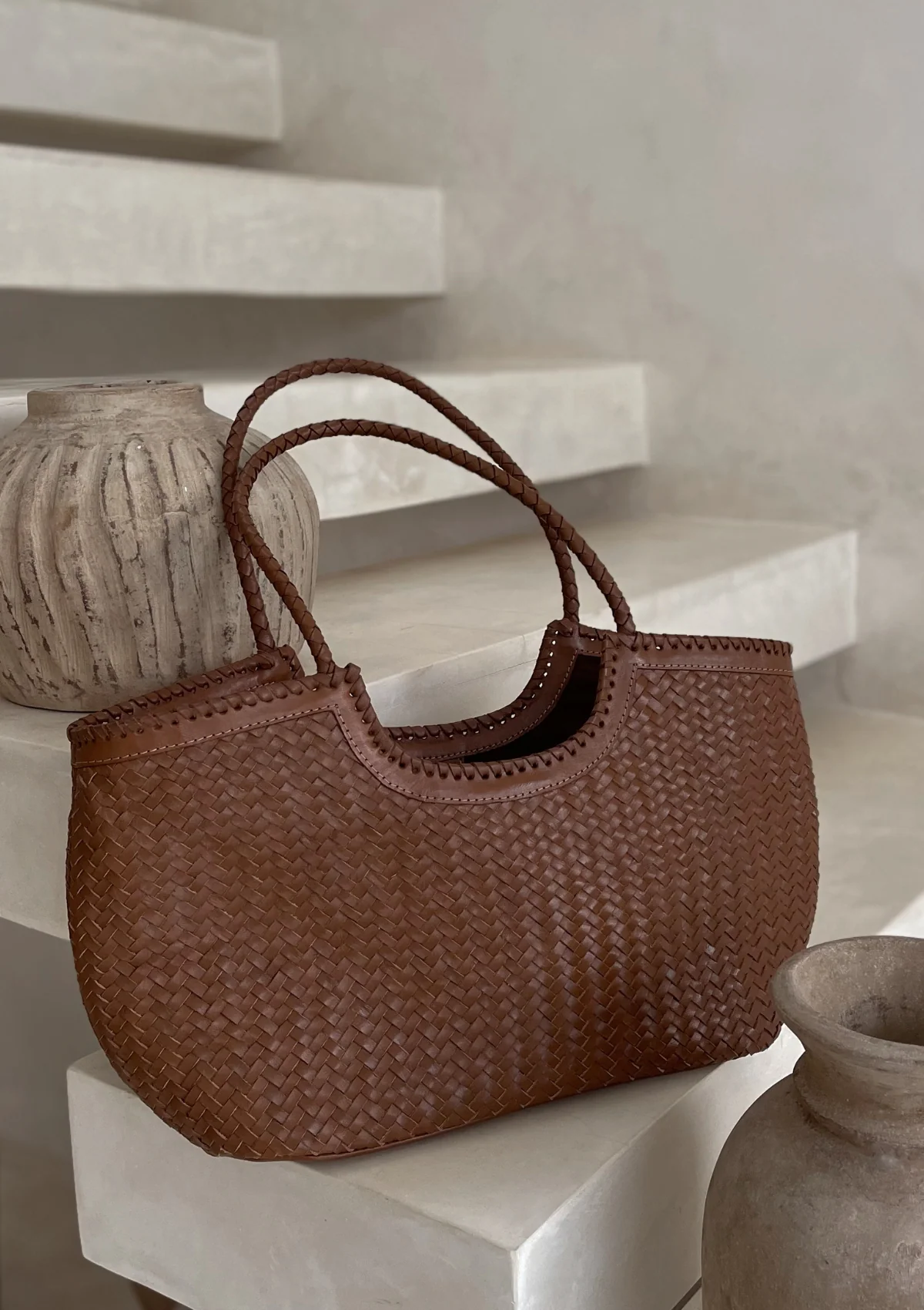 Cinta Bag Light Brown - Image 3