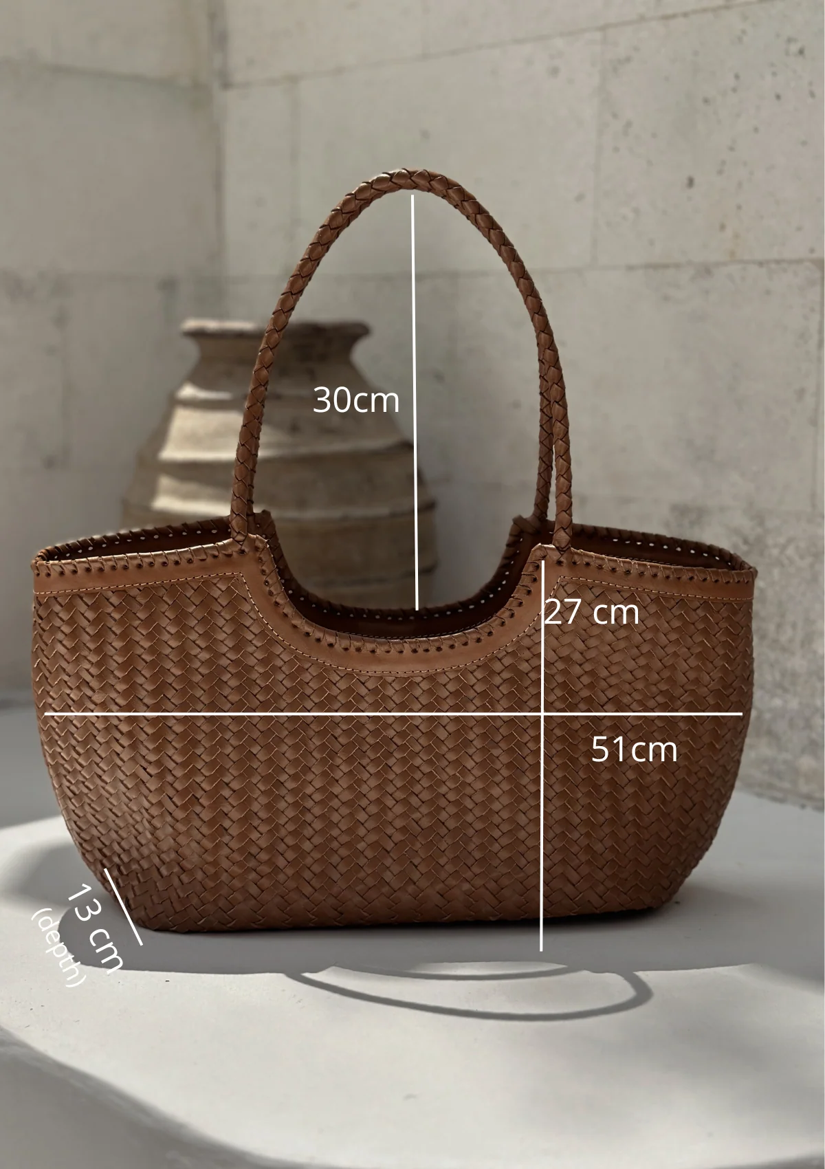 Cinta Bag Light Brown - Image 5