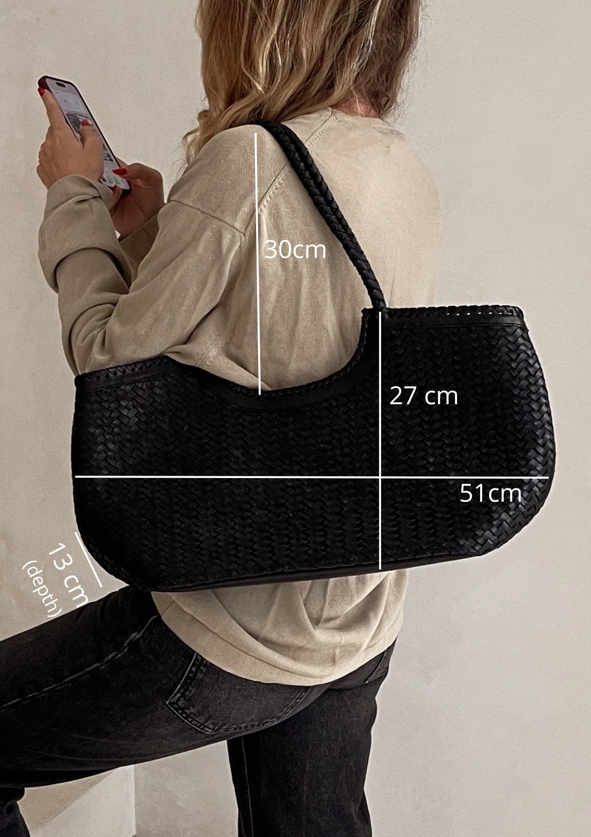 Cinta Bag Noir - Image 6