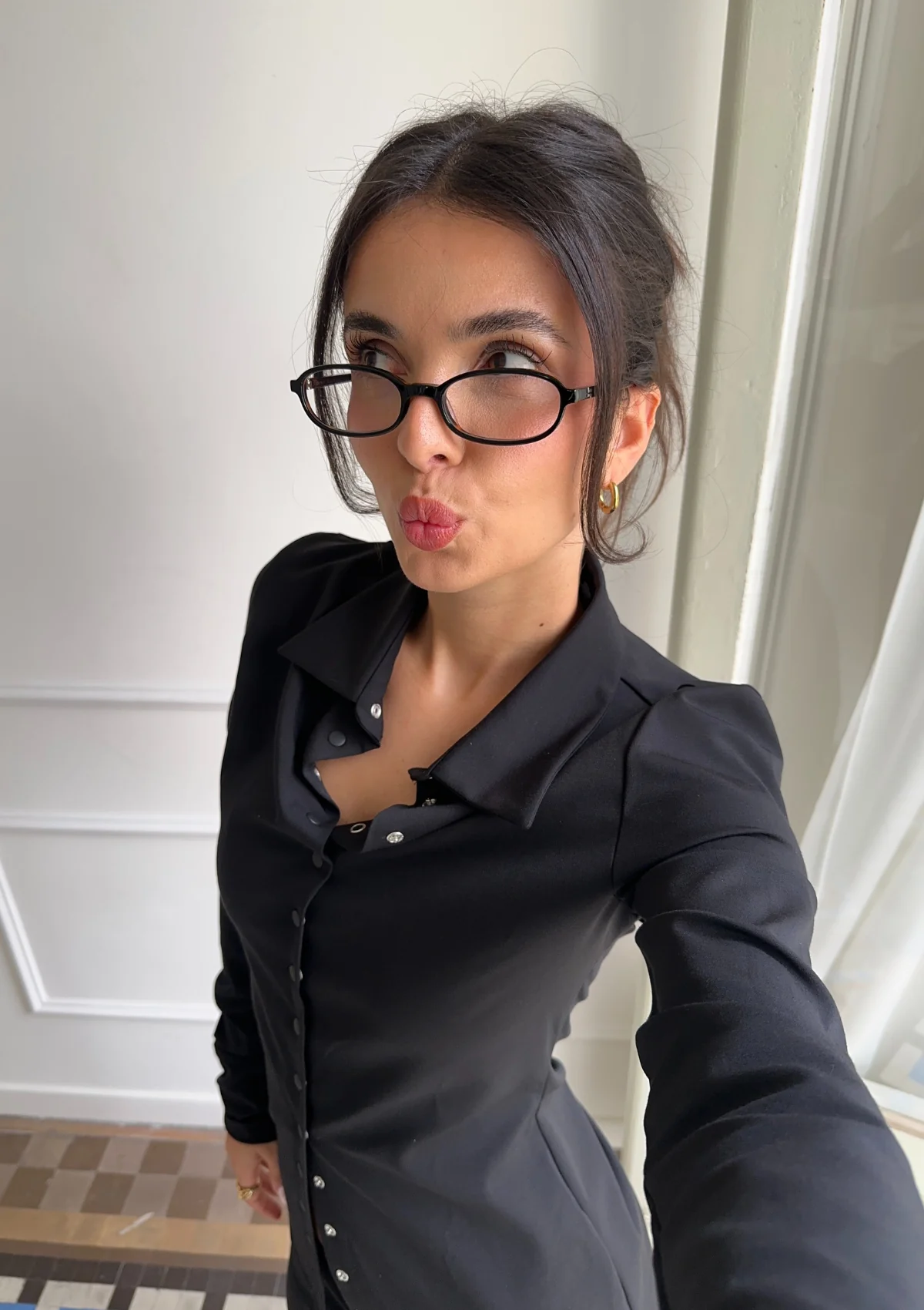 Encanto Overshirt Noir - Image 4
