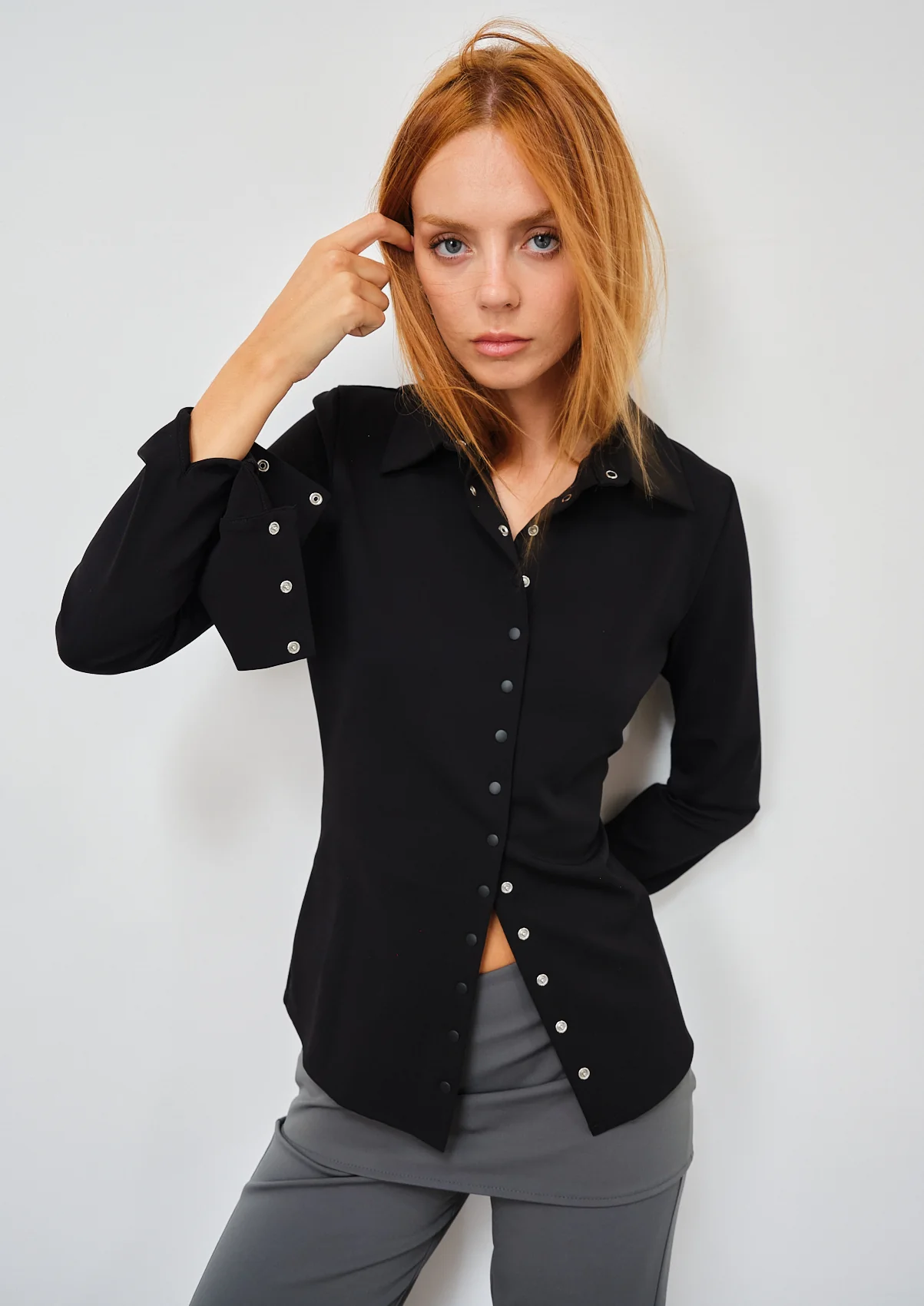 Encanto Overshirt Noir - Image 9