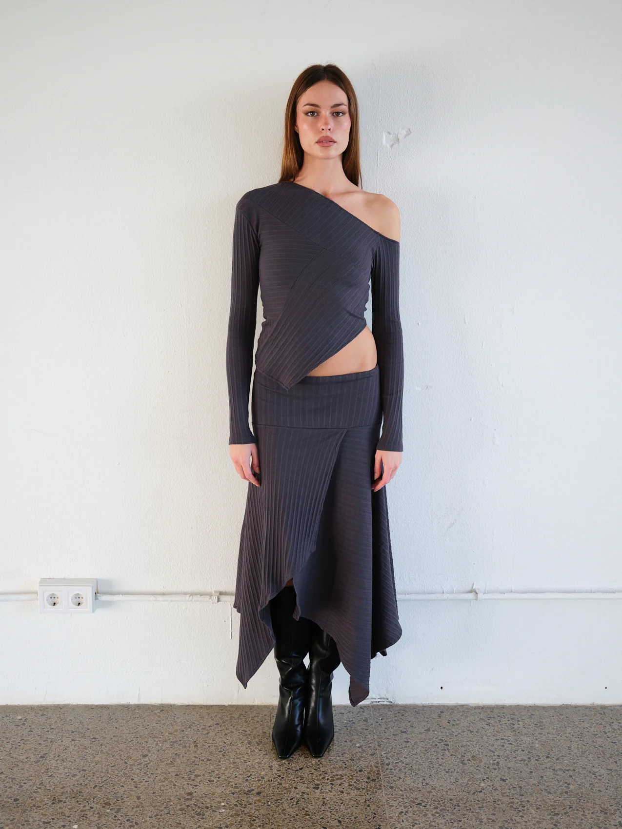 Fragmento Skirt Gris - Image 6