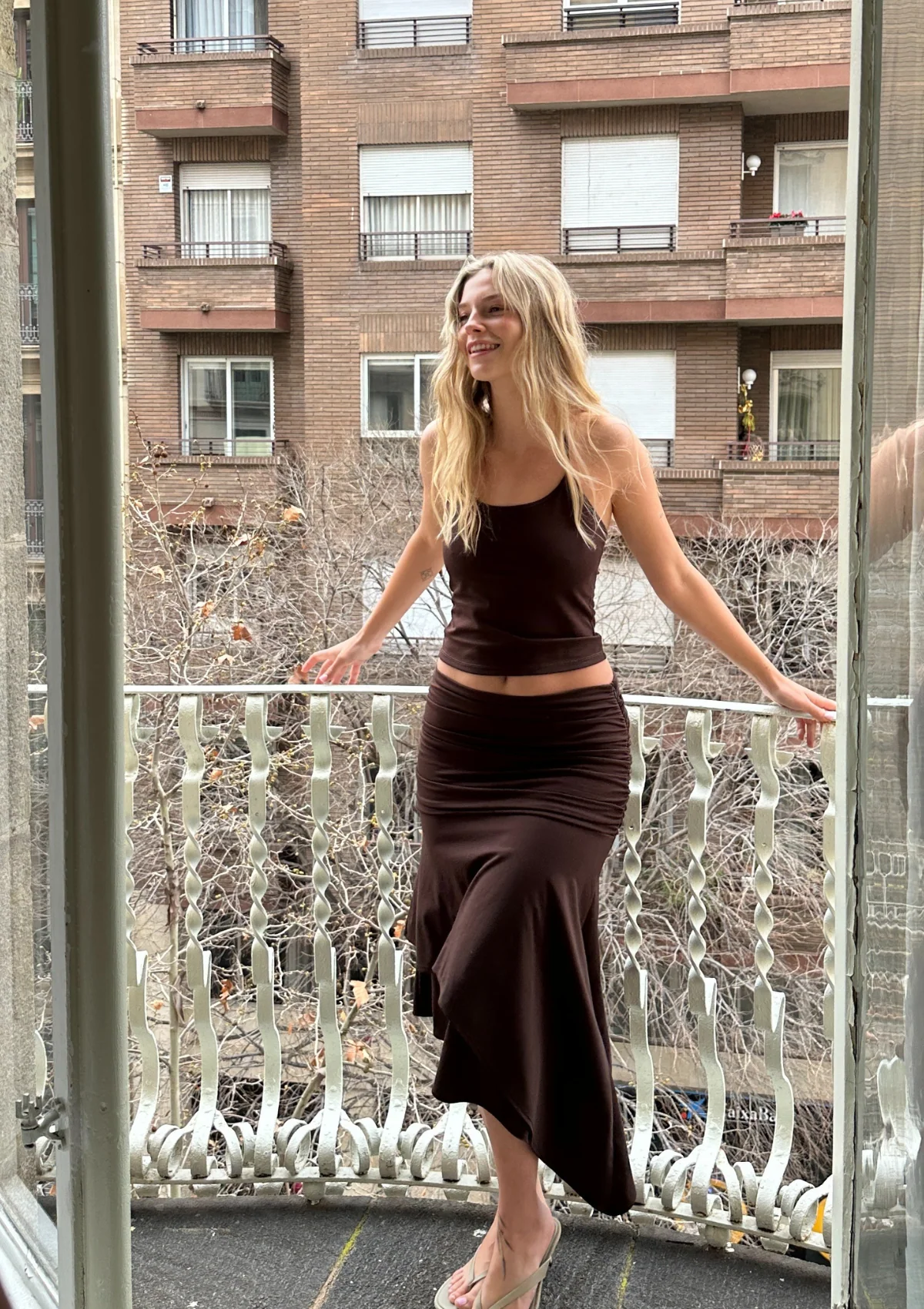 Gresca skirt Chocolat - Image 3