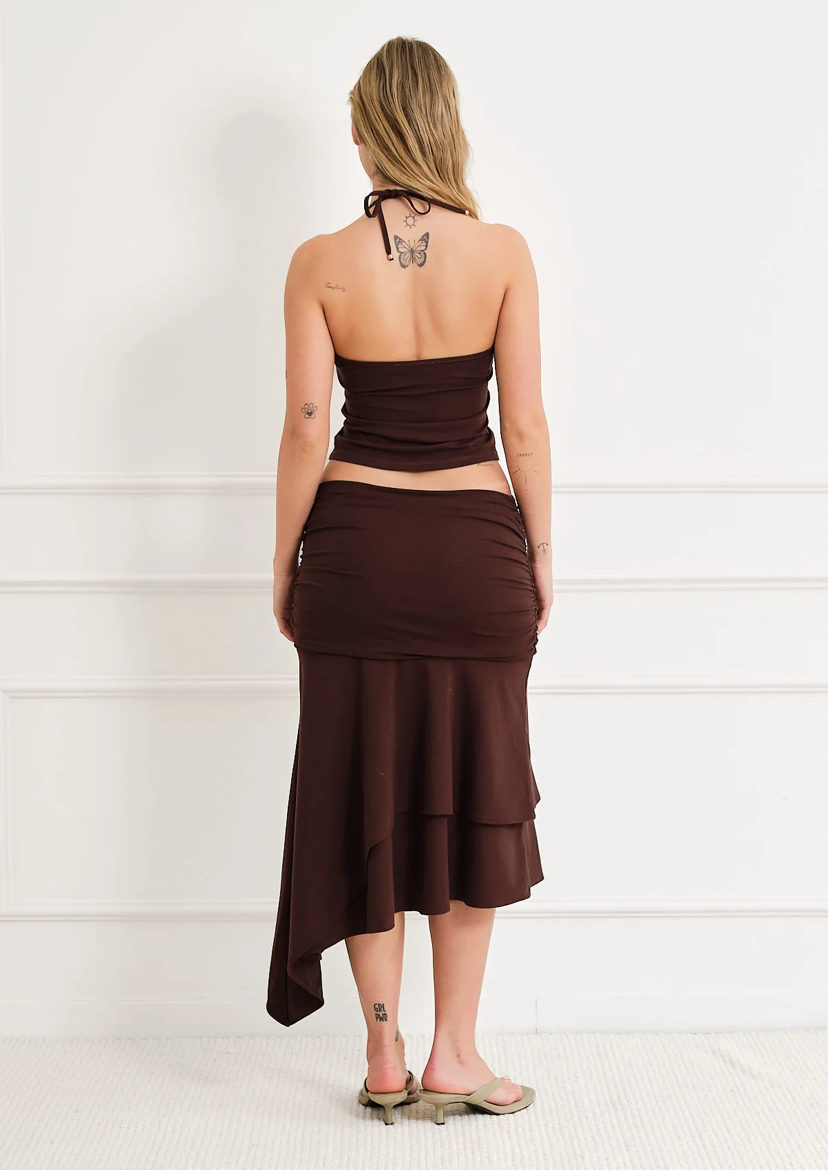 Gresca skirt Chocolat - Image 6