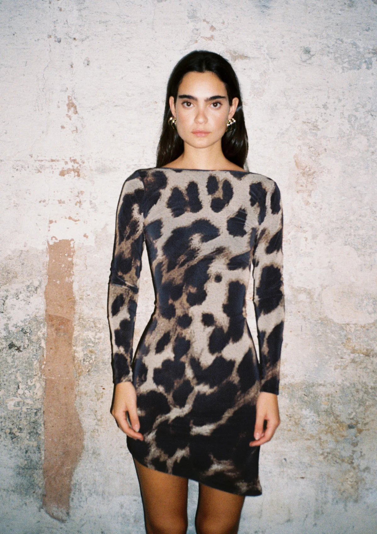 Perla Leopard Dress