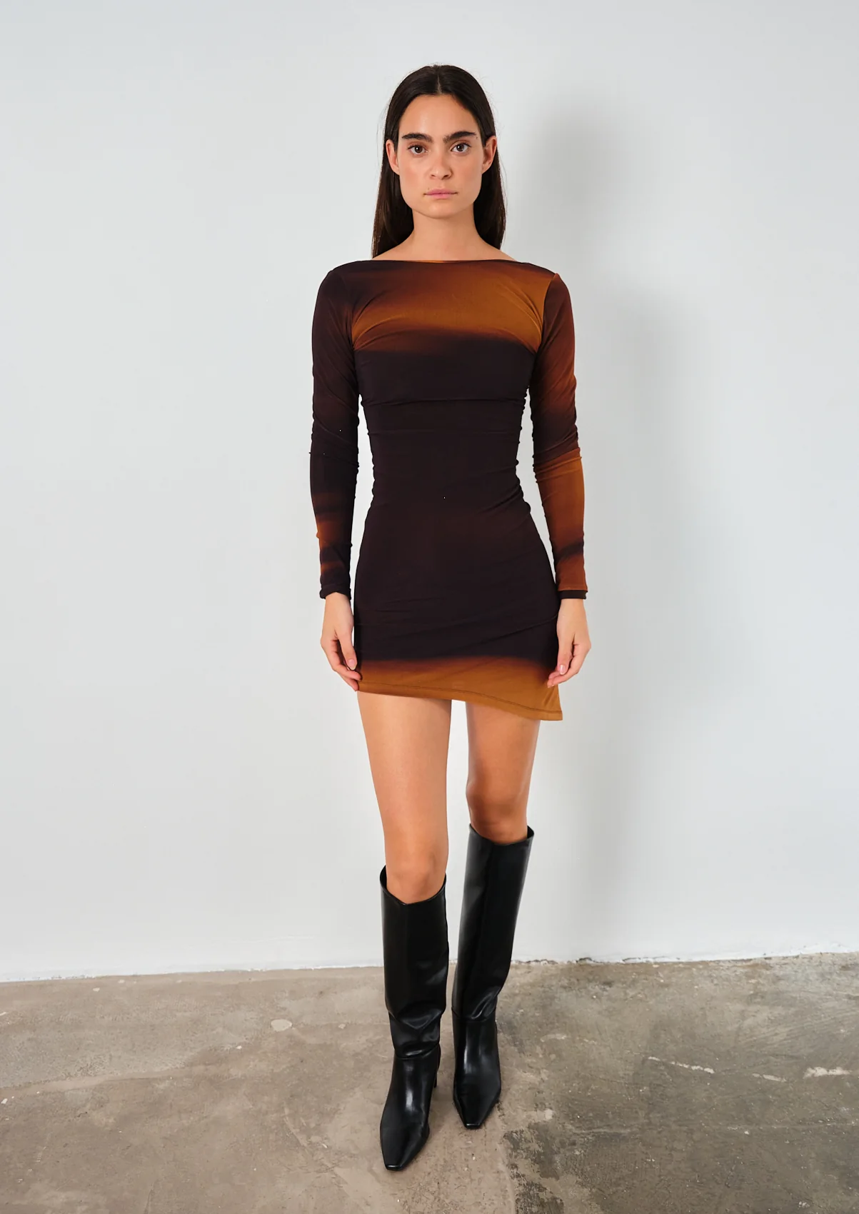 Perla Ocre Dress - Image 5
