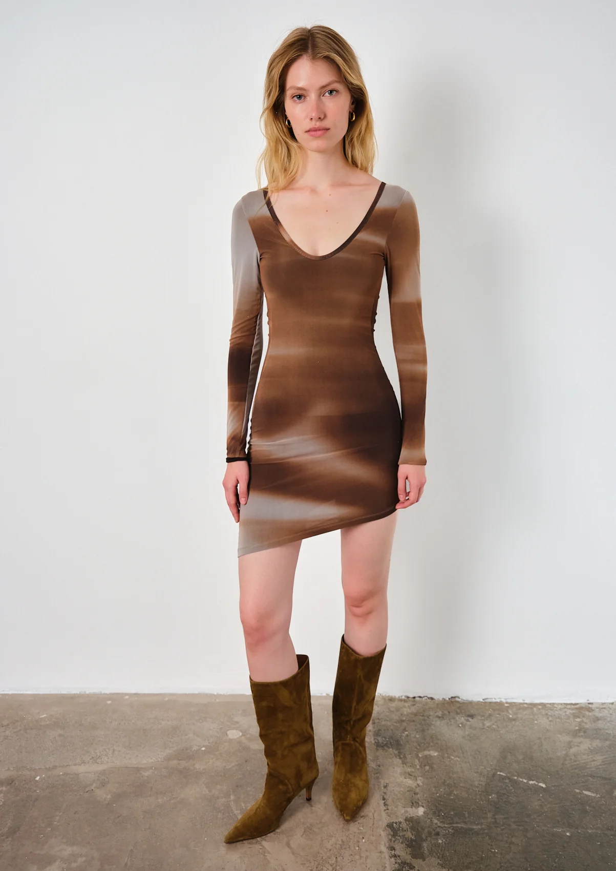 Perla Sand Dress - Image 3