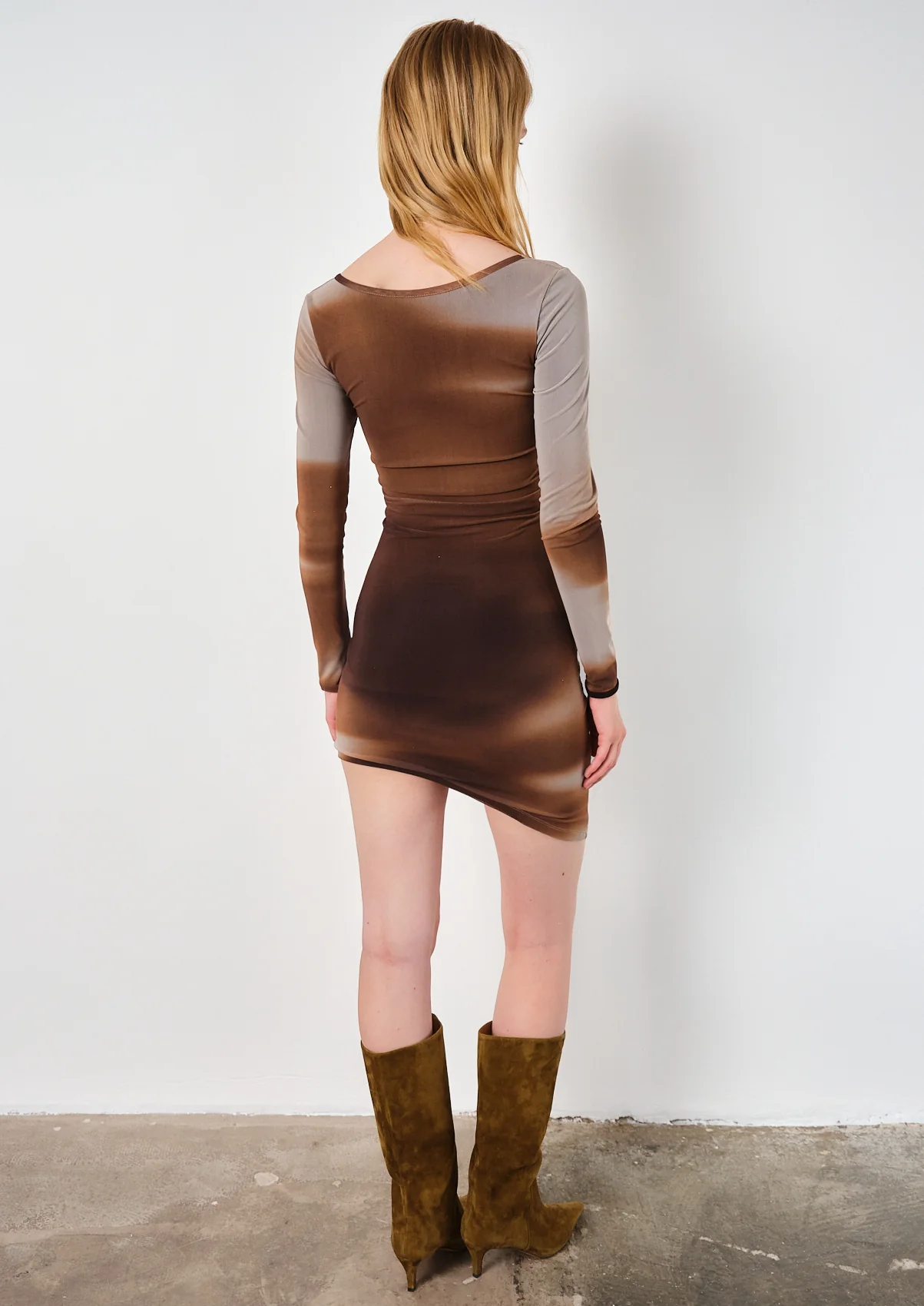 Perla Sand Dress - Image 5
